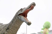 「このこは2024年９月に登場したスコミムス。近づくと、ジロッとこっちを見て口を大きく開けてくるちょっとコワモテだけど、襲ってこないから安心するじゅら」