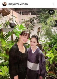 土屋眞弓(@mayumi.vivian)さんのインスタグラムより