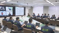 災害対策本部運営訓練　香川県庁