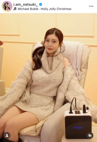 阿部なつきインスタグラム(@i.am_natsuki_)より