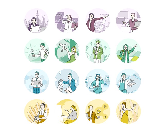 MBTIの種類　※この画像はイメージです（sasamidaisuki/adobe.stock）