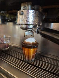 「超絶おいしかった」というマキアート／Ryuhei Magicさん提供