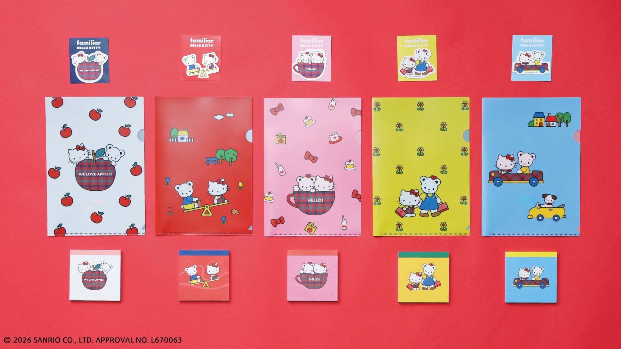 4/15POP-UP開催】ハローキティ×ファミリア初コラボ！ 完売必至の全21型