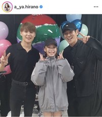平野綾のインスタグラム＠a_ya.hiranoより