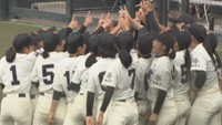 交流大会に初出場　尽誠学園・女子硬式野球部
