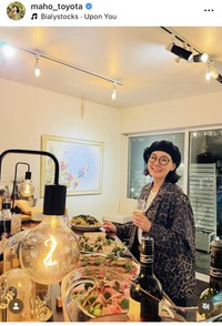 とよた真帆インスタグラム＠maho_toyotaより