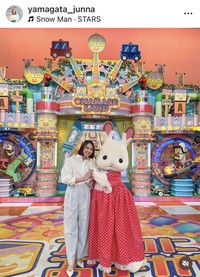 山形純菜アナウンサーのインスタグラム＠yamagata_junnaより