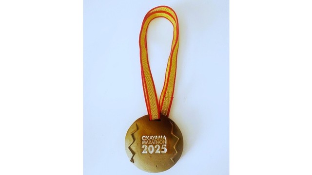 おかやまマラソンの上位入賞者に「備前焼メダル」　岡山