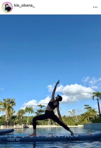 尾花貴絵インスタグラム(@kie_obana_)より