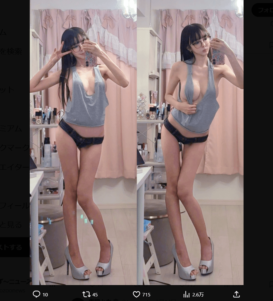 東堂とものX（@tomooaty）より