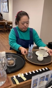 金澤翔子さん（本人のインスタグラムから、スクリーンショット）