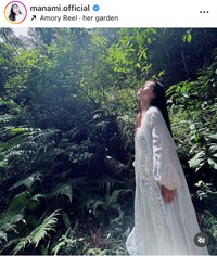 小西真奈美インスタグラム＠manami.officialより