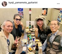 山本恭司インスタグラム(@kyoji_yamamoto_guitarist)より