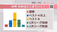 W杯 日本はどこまでいく？【みんなに聞いてみた】