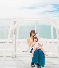 2歳のころのあおいちゃんとママ（提供：@ayapyono5o4さん）