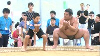 現役力士や親方が子どもたちに相撲の魅力を伝える教室　高松市