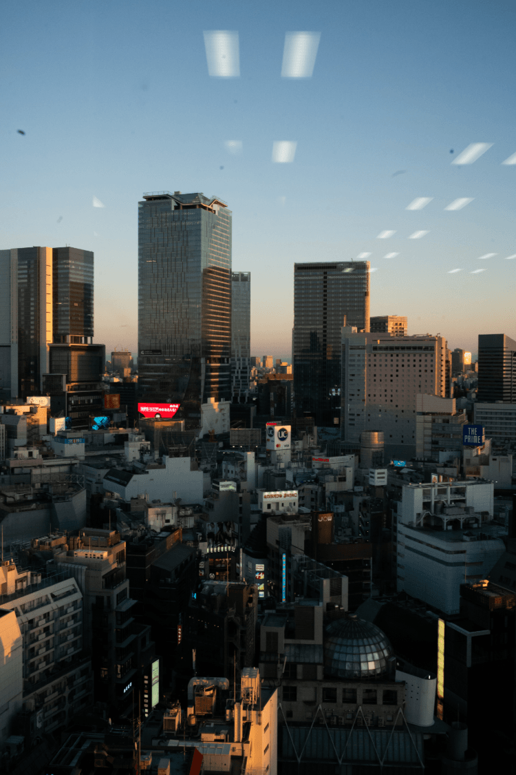「東京で仕事をしながら毎週見ていた景色。渋谷」＝木本さん提供