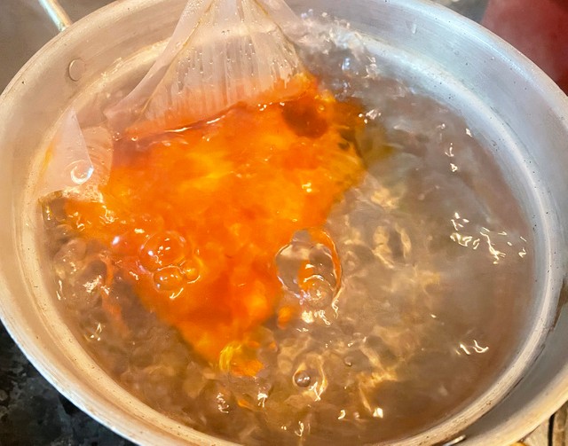 湯煎時間は約10分