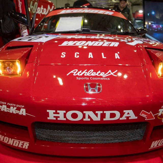 ホンダの赤バッジを与えられたNS660。