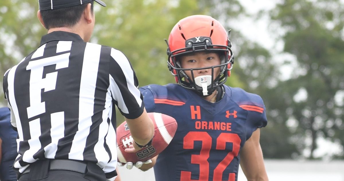 アメフト - 法政ORANGE 復活のRB小林颯希が最後に決めた「魂のタッチ