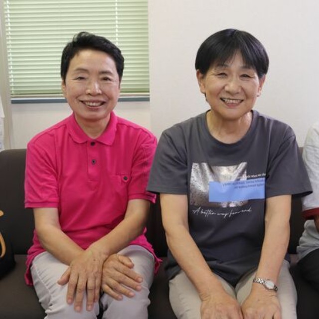 石川県珠洲市などで災害ボランティアとして活動してきた「チーム綾部」のメンバー（綾部市内）