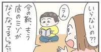 どうしても新しい靴は要らないらしい（ぷにまあむさん提供）