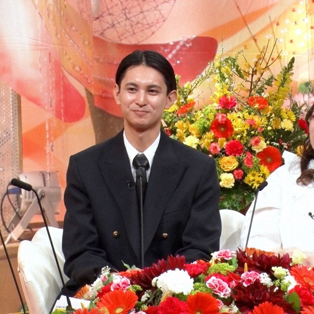 面食い肉食妻と超絶イケメン夫の結婚を後押ししたのは…（3月29放送「新婚さんいらっしゃい」より（C）ABCテレビ）