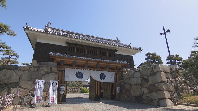桜御門　玉藻公園　高松市玉藻町