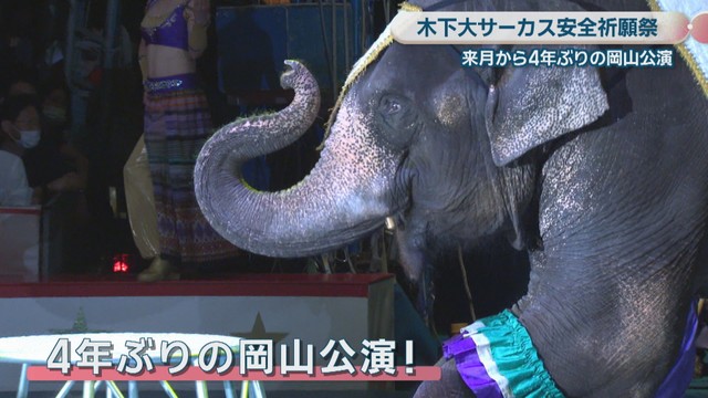 木下大サーカス　前回の岡山公演　2022年