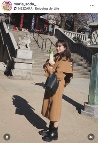 曽田茉莉江インスタグラム(@marie_soda_)より