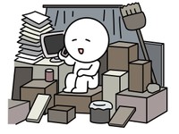 物があふれてしまって…　※画像はイメージです（illustAC）