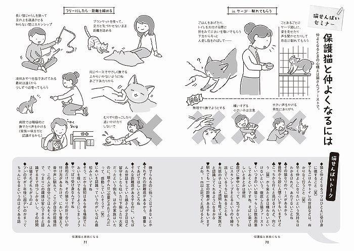 「まんがで読む はじめての保護猫」から