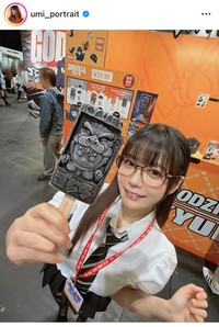 東雲うみインスタグラム＠umi_portraitより