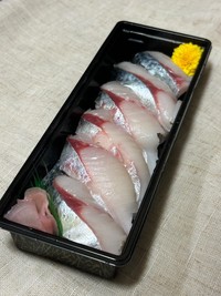 本島のイベントで提供予定の養殖マサバ寿司