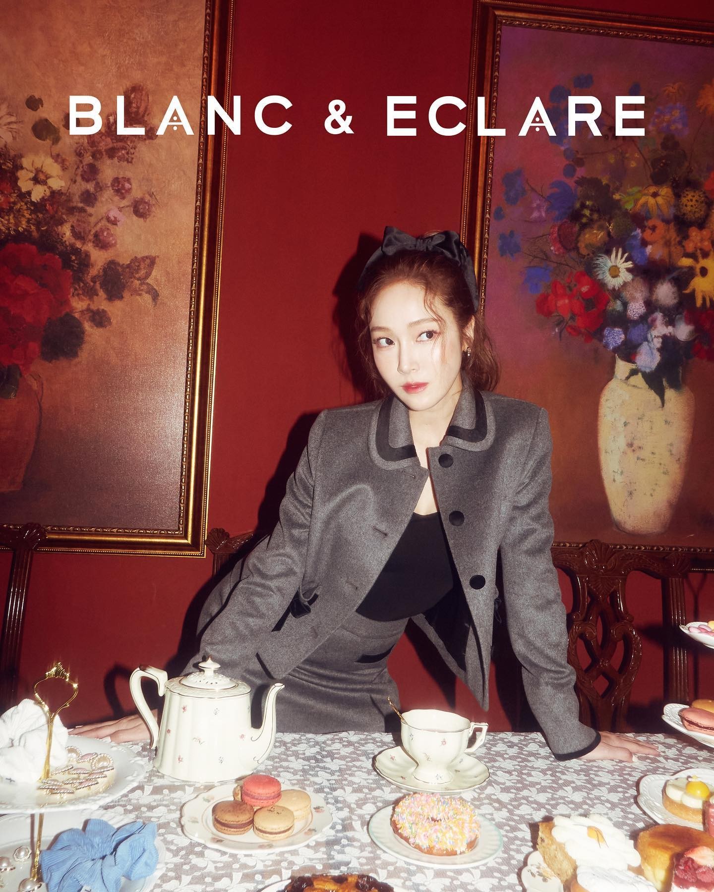 少女時代 ジェシカ BLANC & ぬらす ECLARE ブラックキャップ