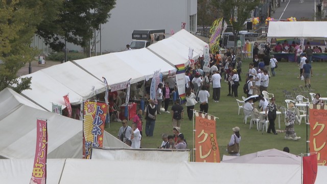 岡山レインボーフェスタ　下石井公園　岡山市北区幸町