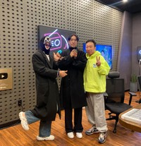 「パク・ミョンスのラジオショー」にゲスト出演（出典：gpark_radio Instagram）