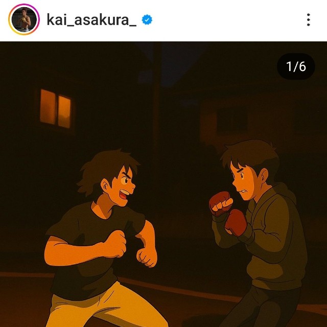 朝倉海(@kai_asakura_)さんのインスタグラムより