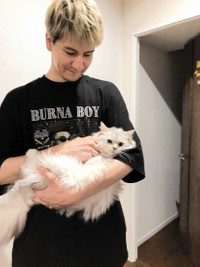 ふわふわな毛がかわいくてたまらないんです