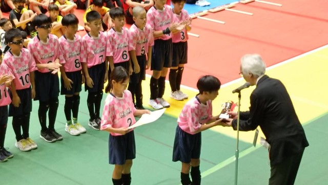 夏の全国小学生ドッジボール選手権で準優勝　南輝ドッジボールクラブ　8月16日