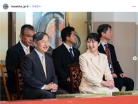 宮内庁インスタグラム10月27日の投稿から