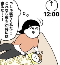 この調子なら21時に寝れる！（こもつさん提供）