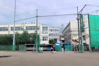 来年４月に開校する開建高へ移転、再編される塔南高（２０２２年９月９日、京都市南区）