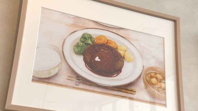 岡山市でフードイラストレーターが描いた作品展