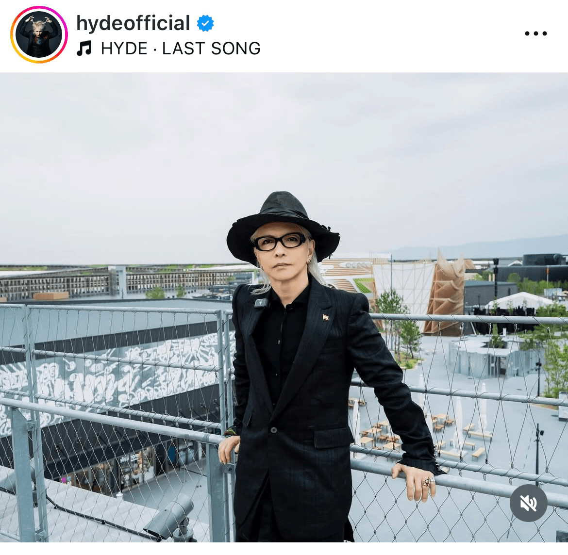 Hyde (@hydeofficial)さんのインスタグラムより
