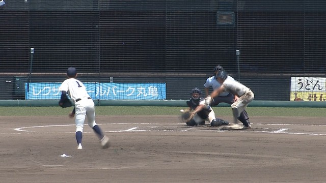 尽誠学園の4番・小寺が2点タイムリースリーベースなど　尽誠学園が高松工芸に8回コールド勝ち【夏の高校野球 香川大会】18日
