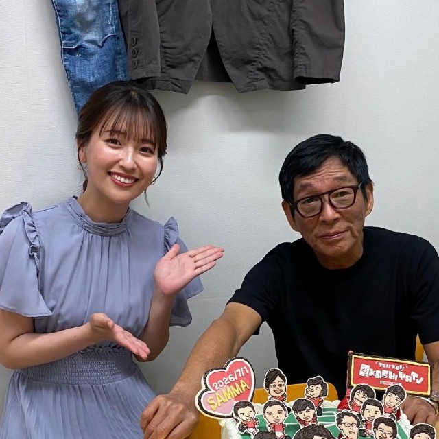 MBS山崎香佳アナウンサーの公式インスタグラムから