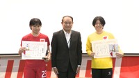 ハンドボール女子・香川銀行GiraSolが今シーズンの結果報告　エース・岡田彩愛が得点王など