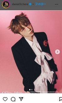 カン・ダニエルのインスタグラム＠daniel.k.hereより
