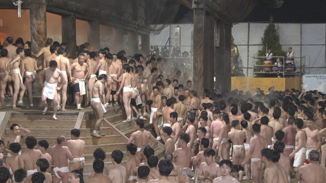 はだか祭りで知られる「西大寺会陽」で参加者6人搬送　うち3人が搬送時に意識不明　岡山